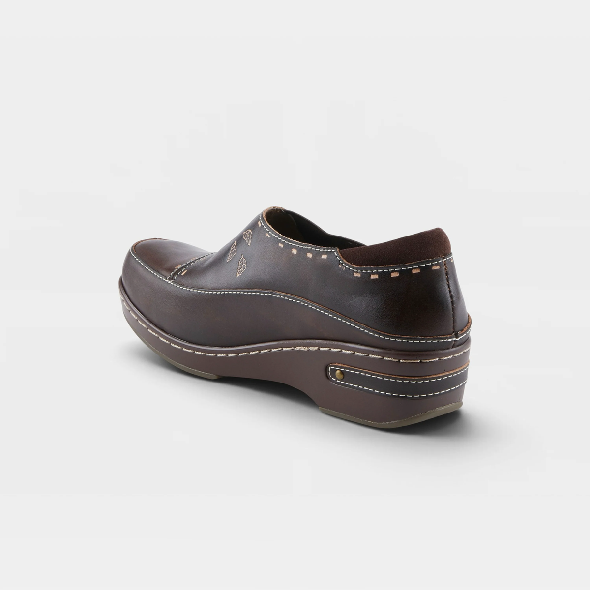 Burbank Leather Clog
