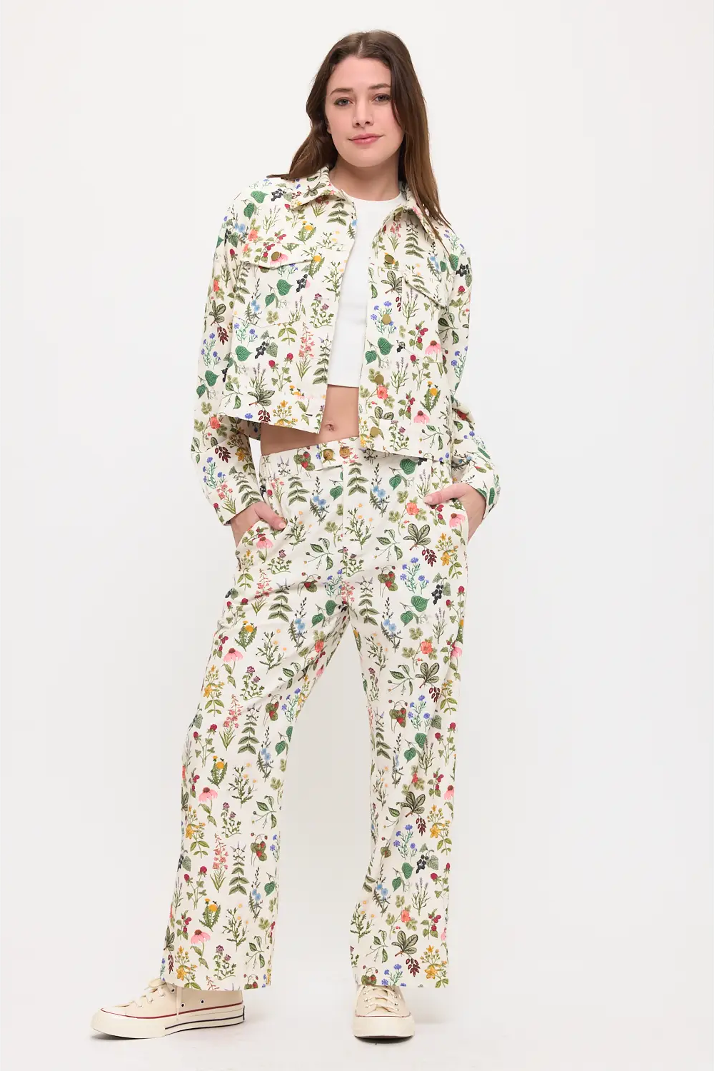 Garden Floral Print Pant