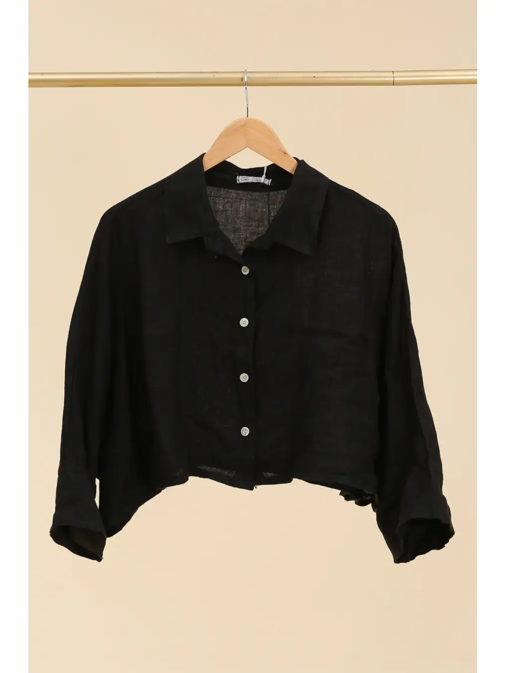 100% Linen Crop Tops