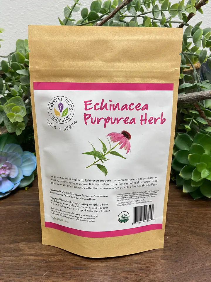 Echinacea Purpurea Loose Organic Herb 1oz