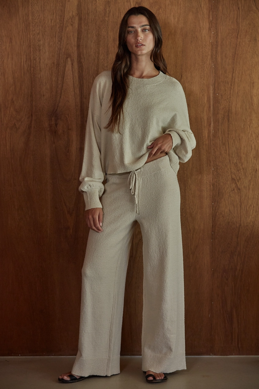 Cotton Knit Sweater Pullover