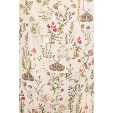 Whimsical Cat Tails Print Overall