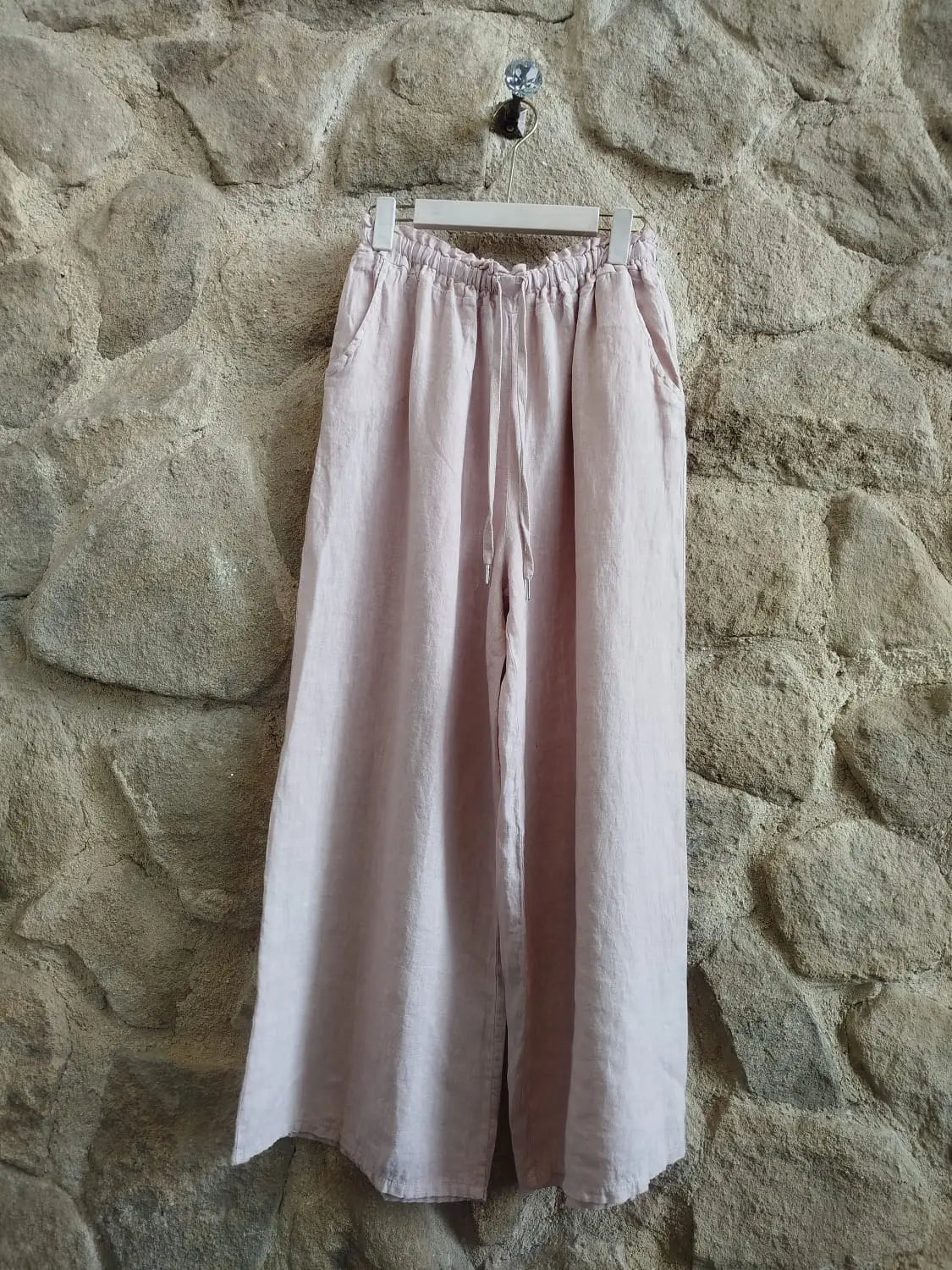 Linen Wide Leg Pants
