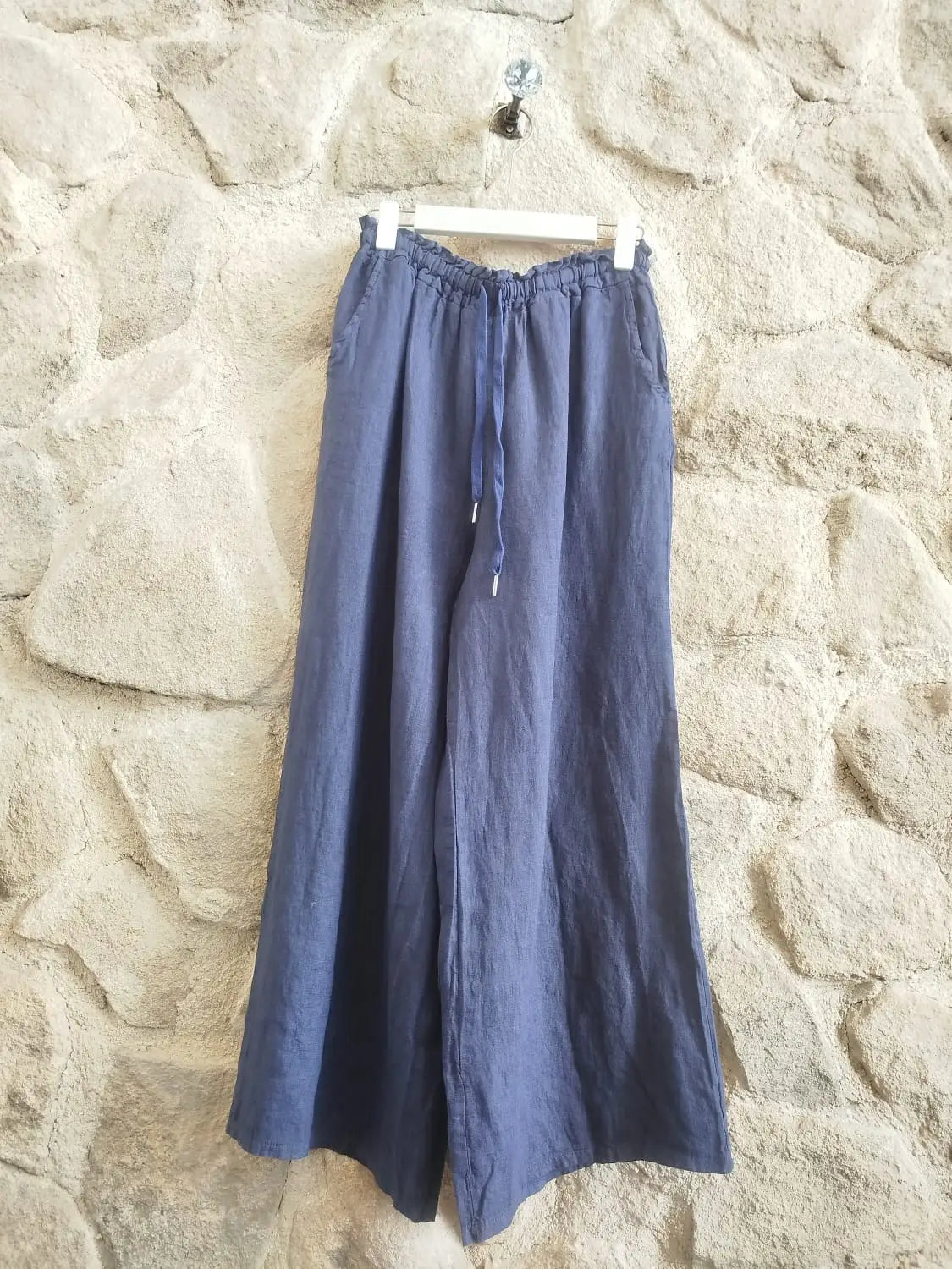 Linen Wide Leg Pants
