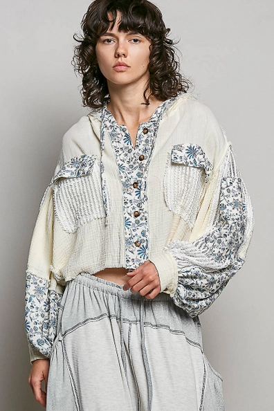 100% Cotton Placket Jacket