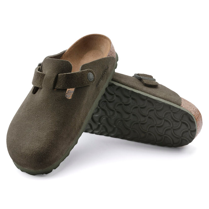 Boston Suede Clog