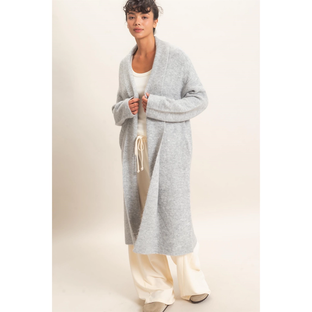 Open Duster Cardigan