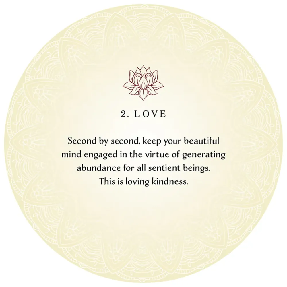 Buddhism Oracle Cards: The Science of Peace & Happiness