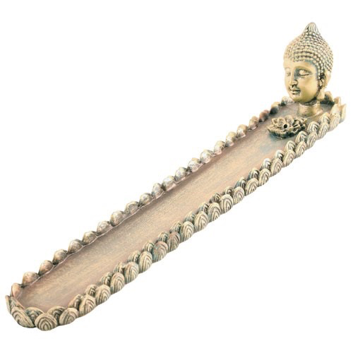 Buddha Boat with Flower Incense Burner