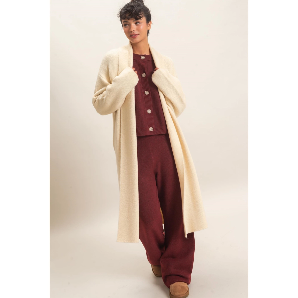 Open Duster Cardigan