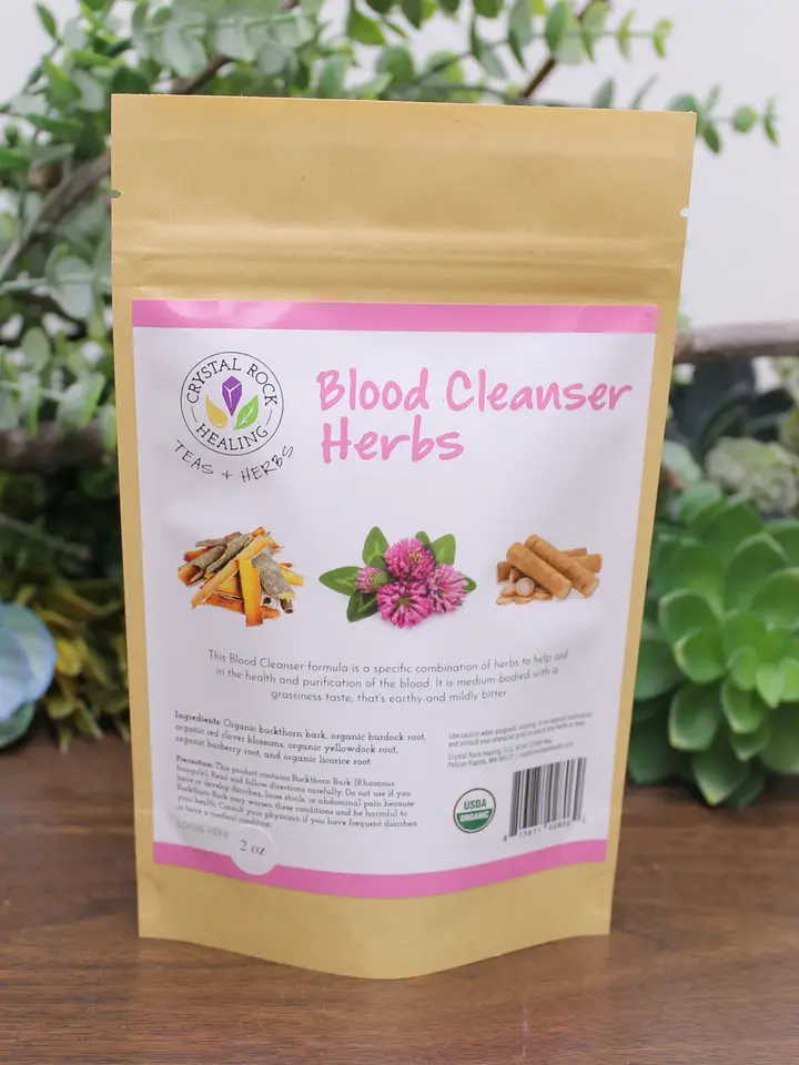 Blood Cleanser Loose Organic Herb 2oz
