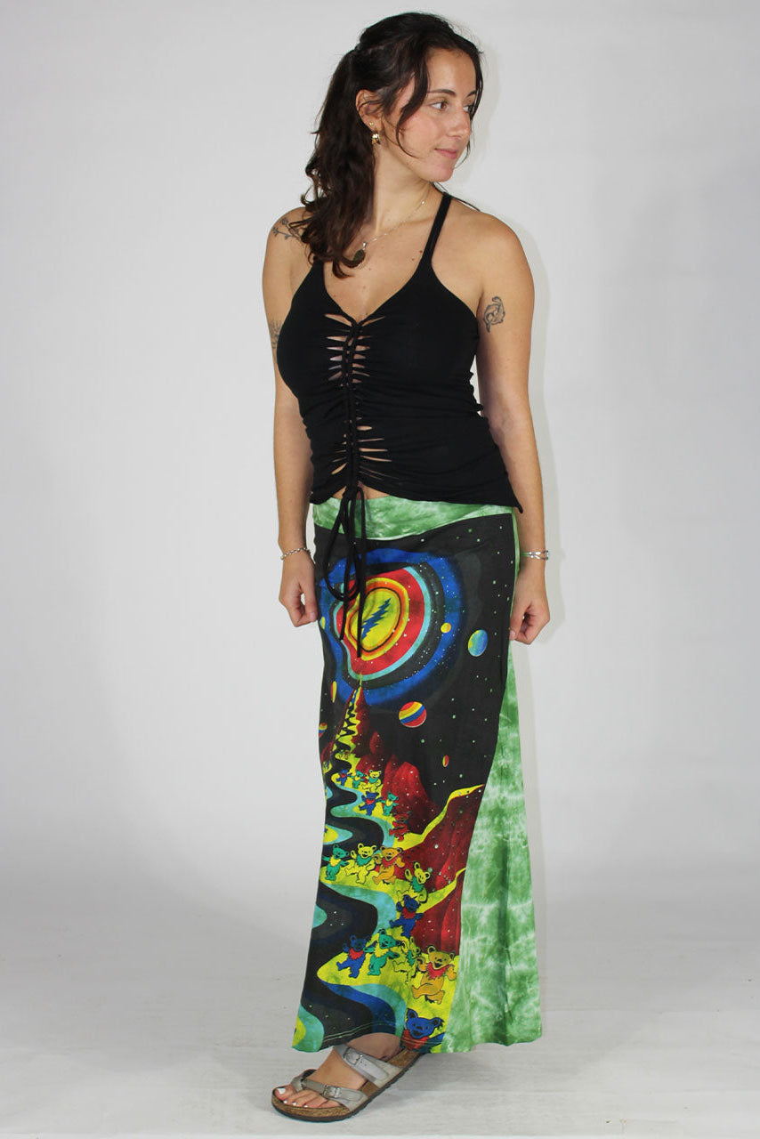 Psychedelic Journey GD Maxi Skirt