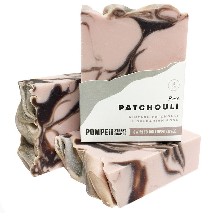 Rose Patchouli Soap 4 oz.