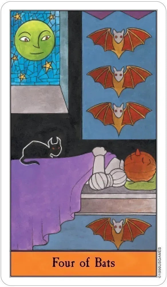 Halloween Tarot Deck/Book