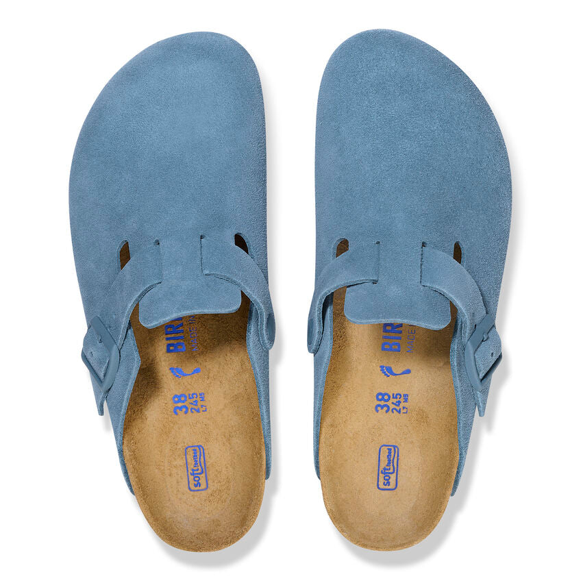 Boston Clog Suede Soft Footbed