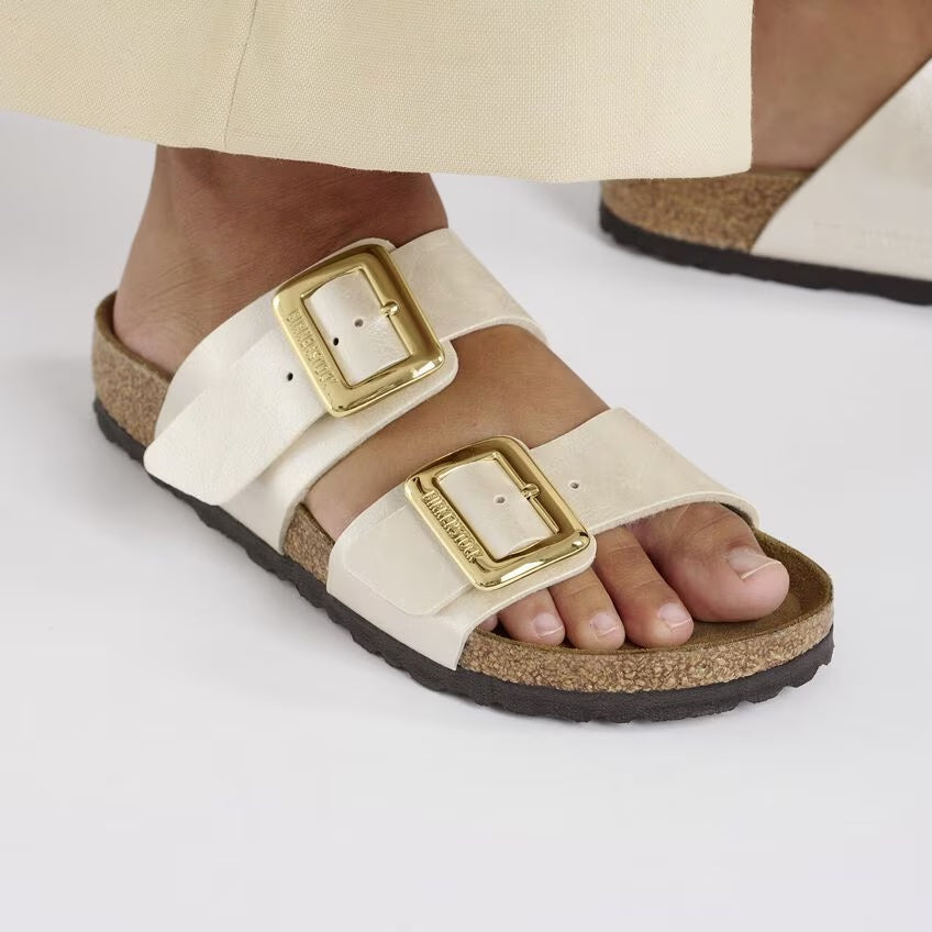 Sydney Luxe Buckle Birko-Flor Sandal