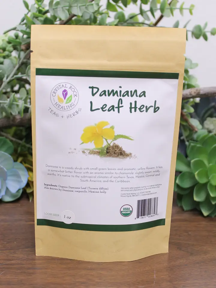 Damiana Leaf Loose Herbs 1 oz