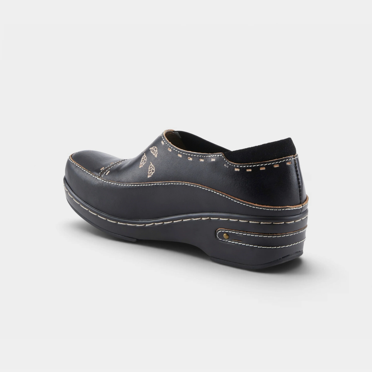 Burbank Leather Clog