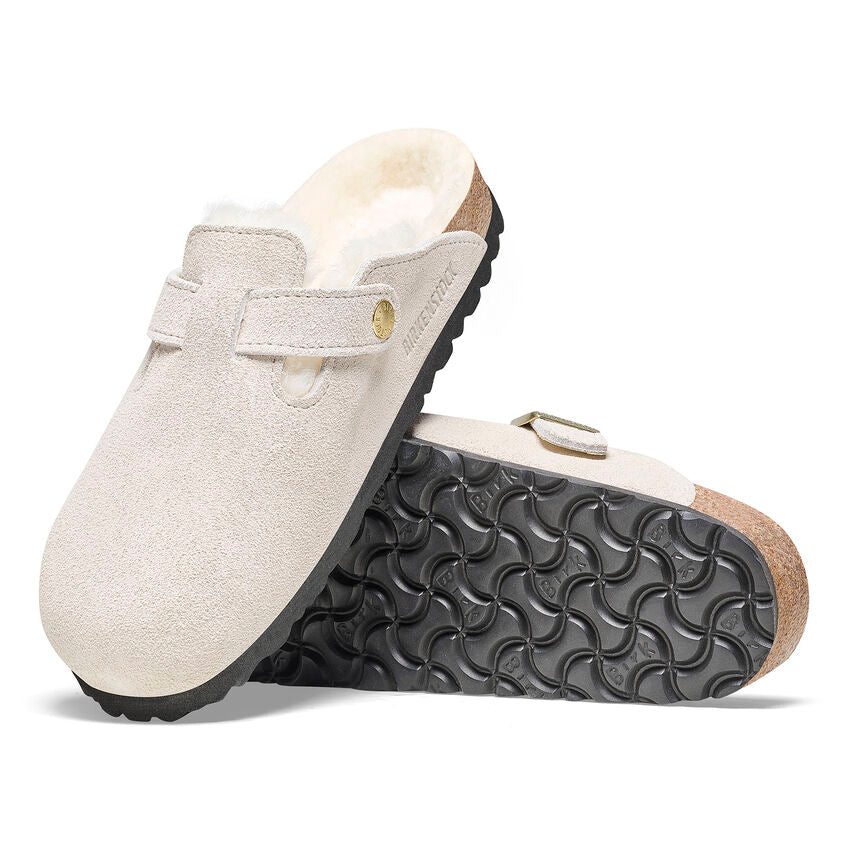 Boston Suede Shearing Clog