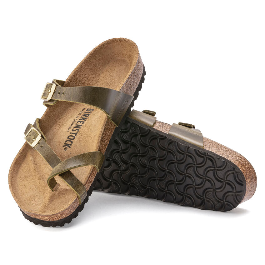 Mayari Oiled Leather Sandal
