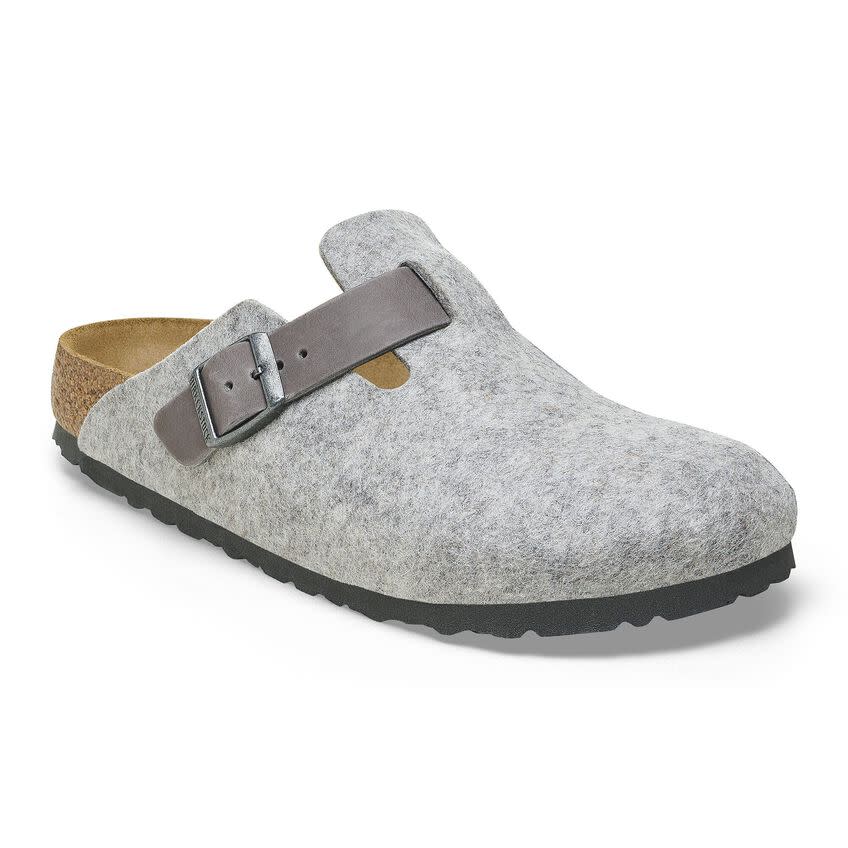 Boston Felt/Leather Clog