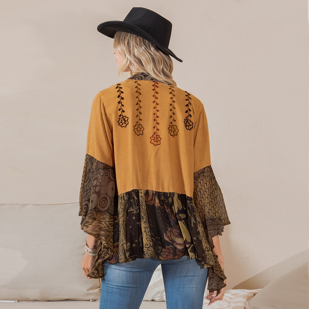 Western Kimono Shrug