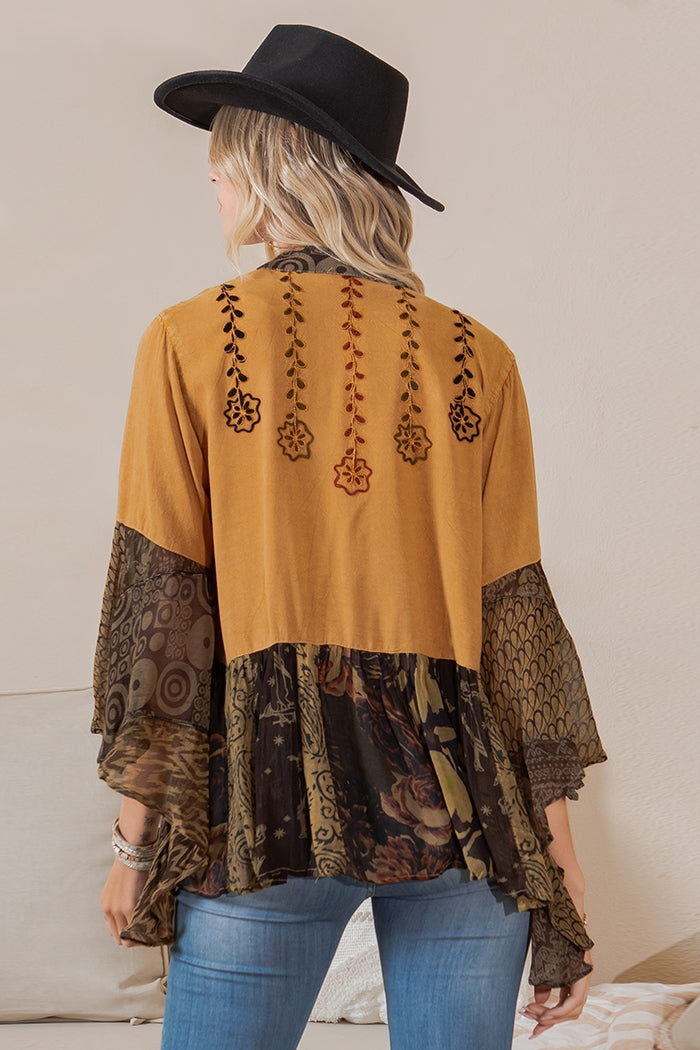 Western Kimono Shrug