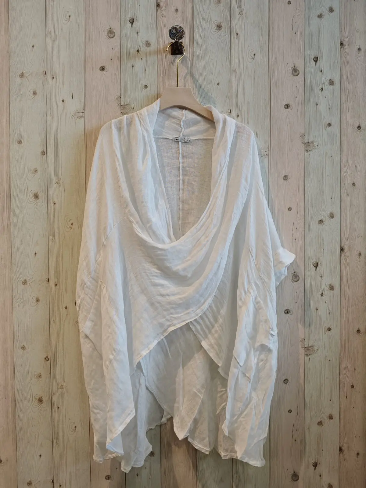 100% Linen Oversized Blouse