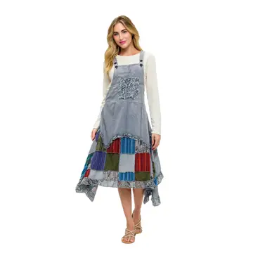 Overall Dress Patchwork