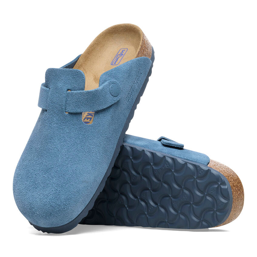 Boston Clog Suede Soft Footbed