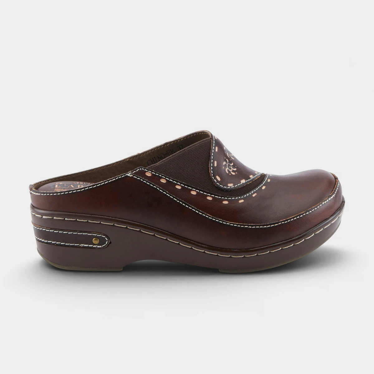 Chino Leather Clog