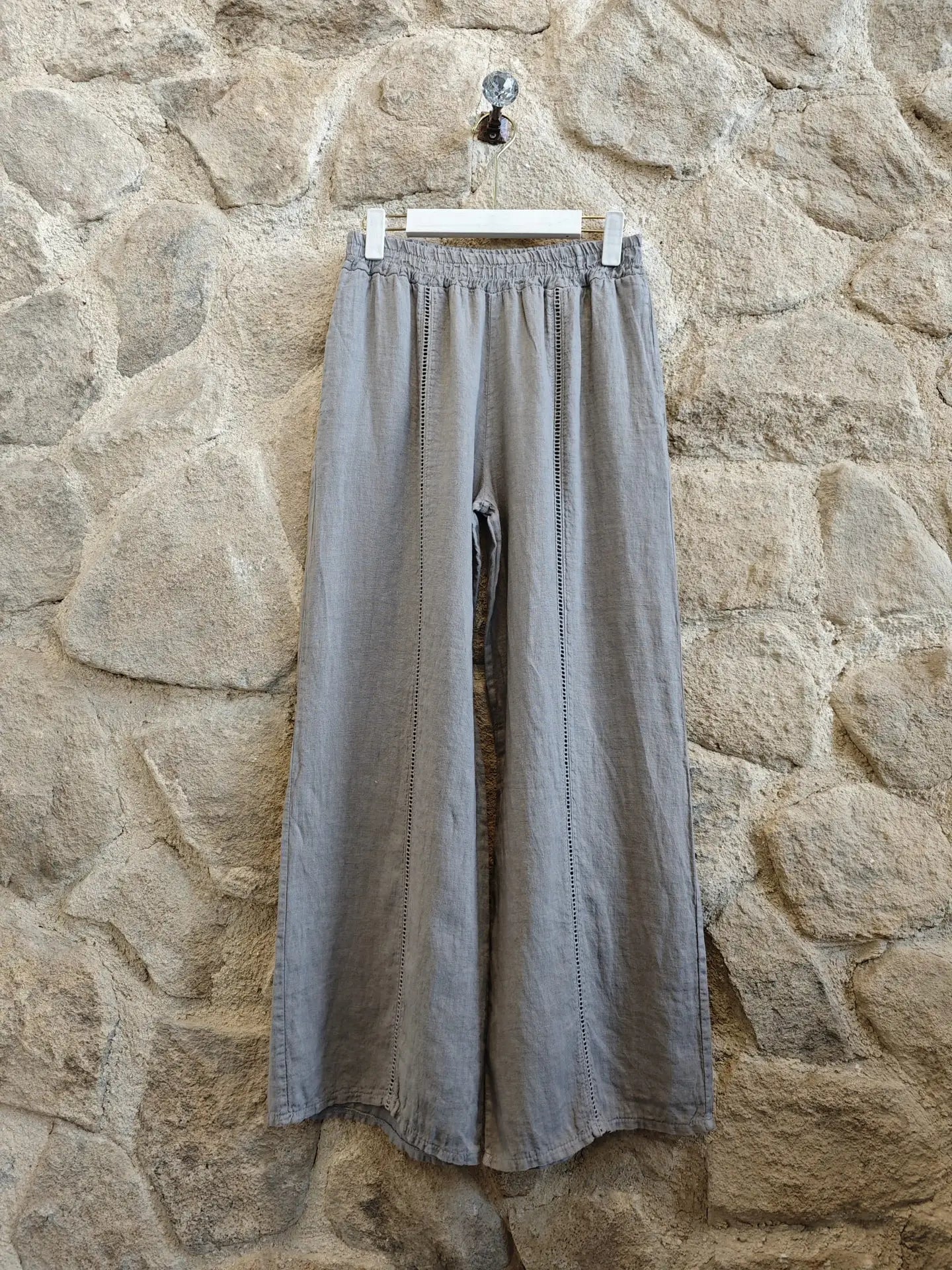 Linen Wide Leg Pants