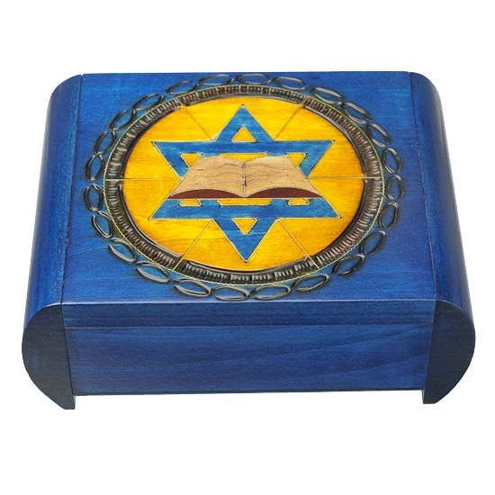 Judaica Wood Box