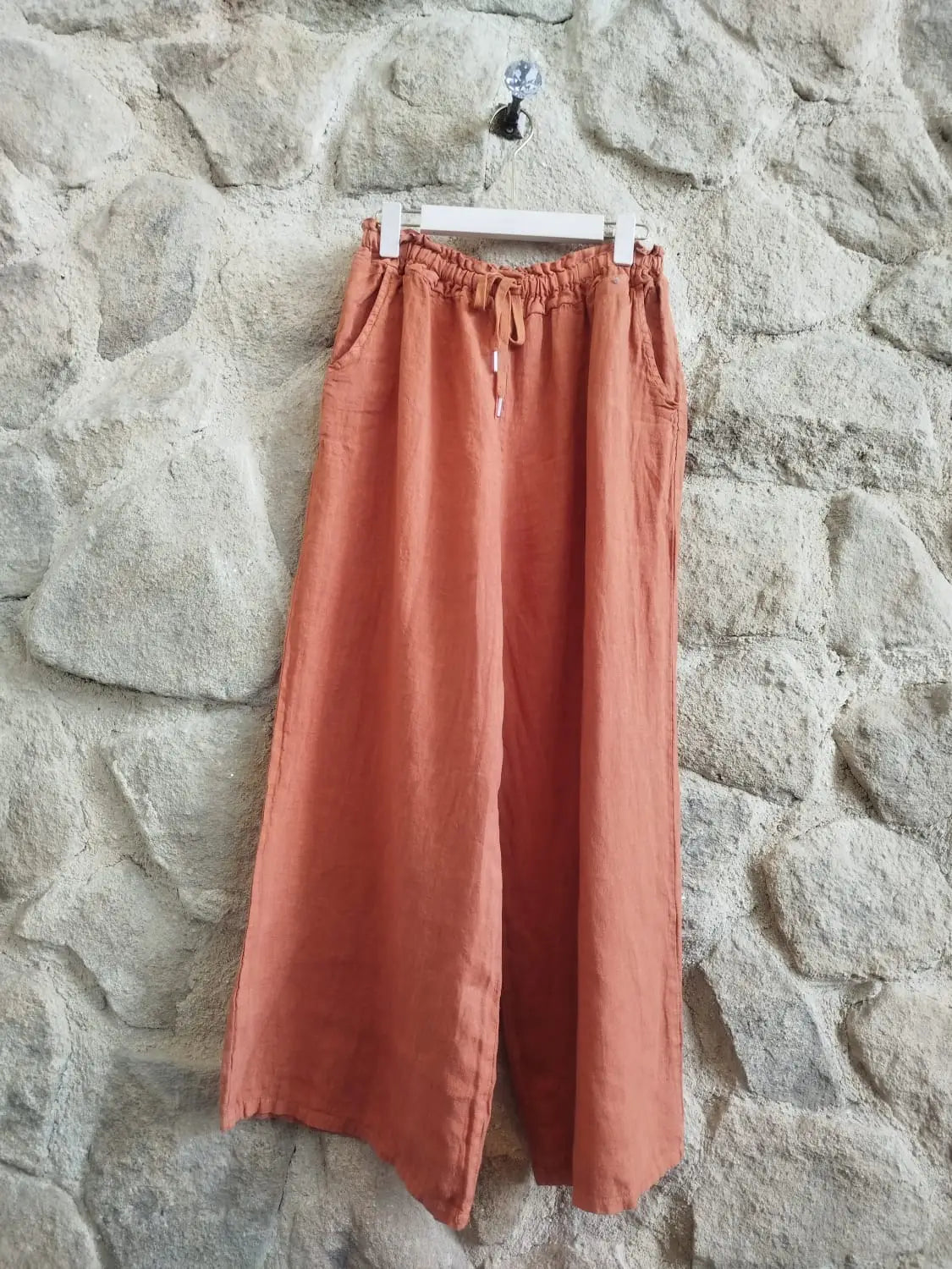 Linen Wide Leg Pants