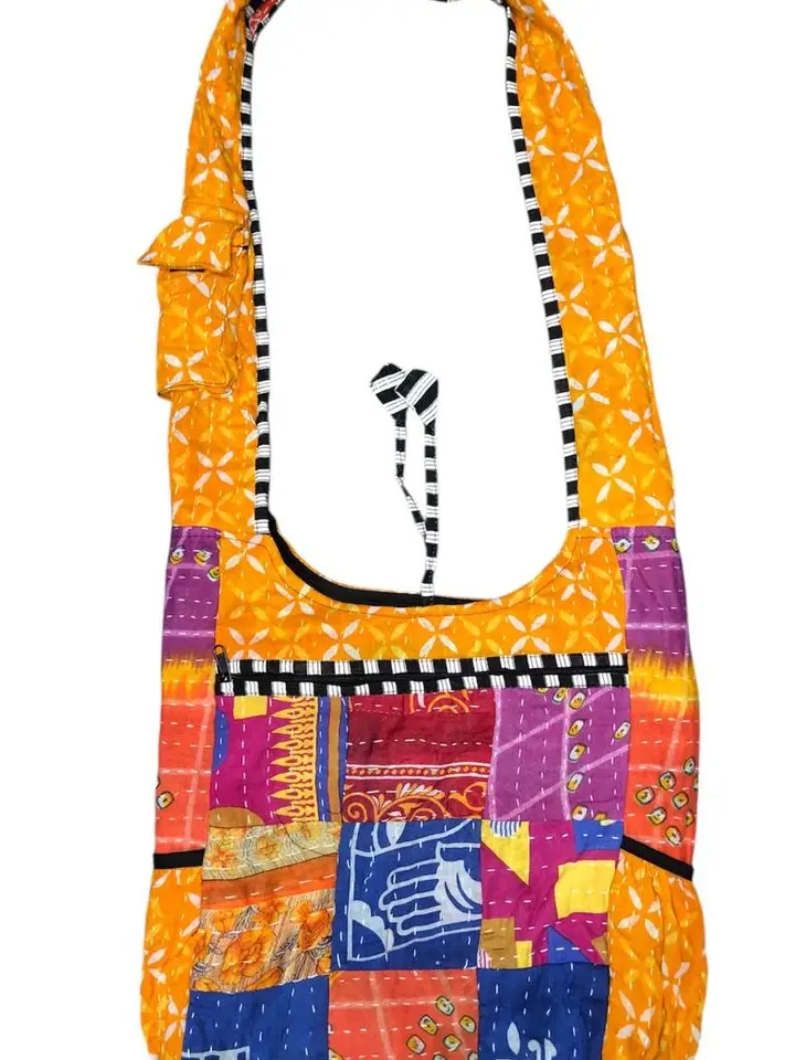 Kantha Patchwork Bag