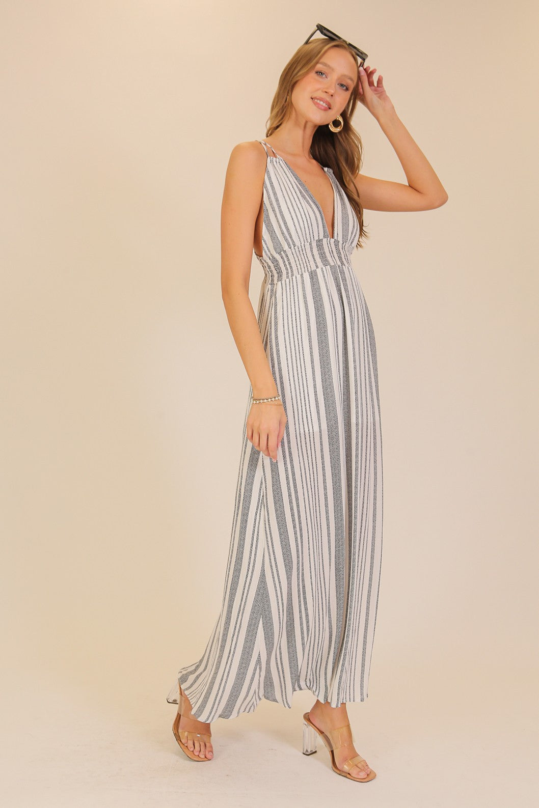 Striped Maxi Sundress
