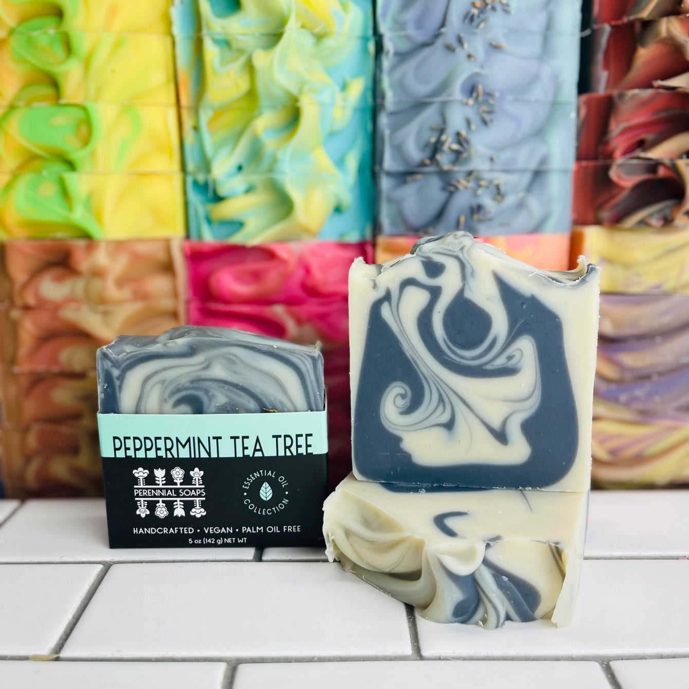 Peppermint Tea Tree Bar Soap