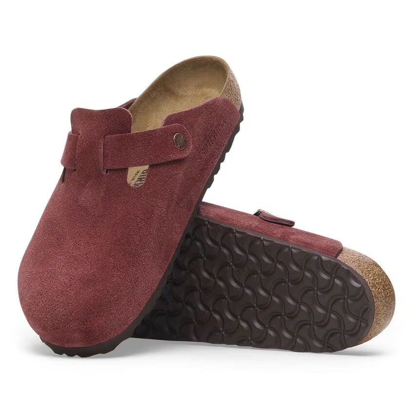 Boston Suede Clog