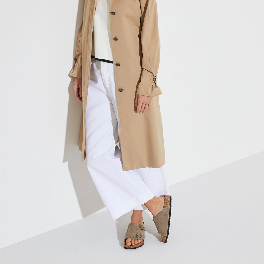 Zurich Suede Leather Sandal