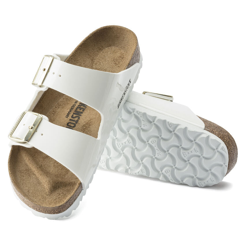 Arizona Birko-Flor Patent Sandals