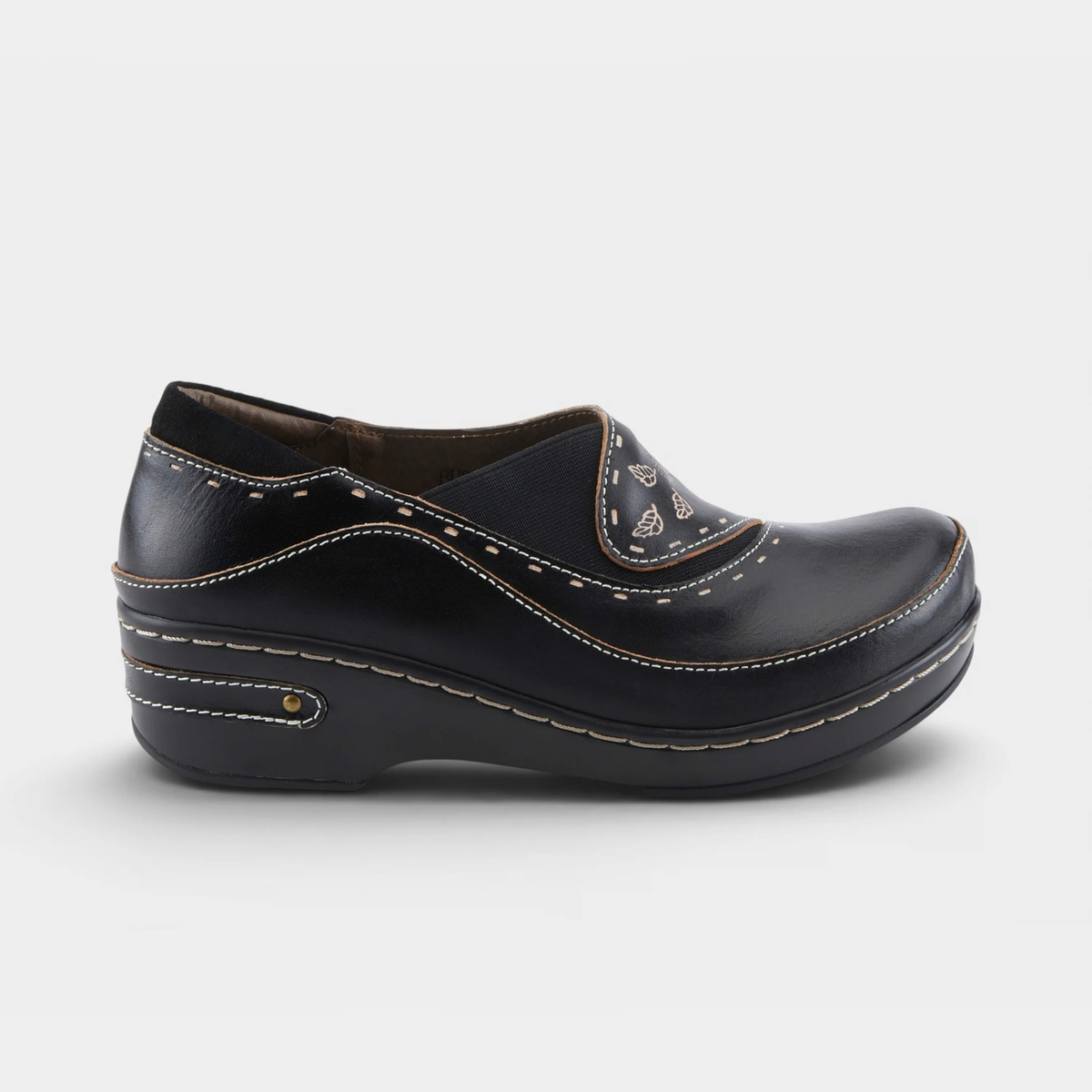 Burbank Leather Clog