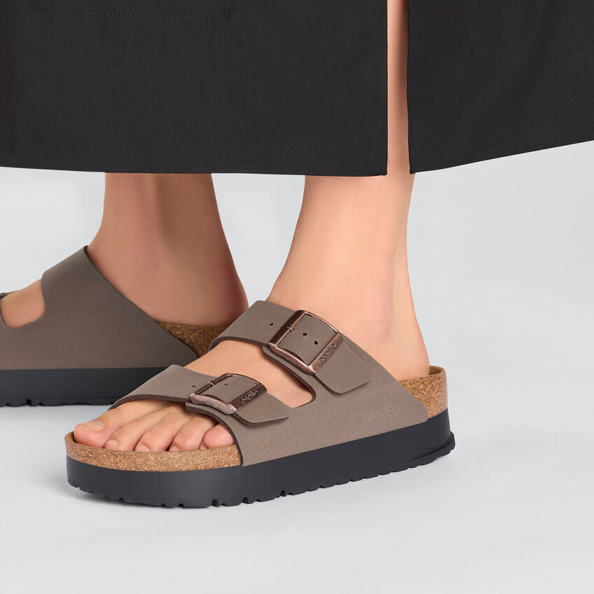 Arizona Flex Vegan Birko-Flor Platform Sandal