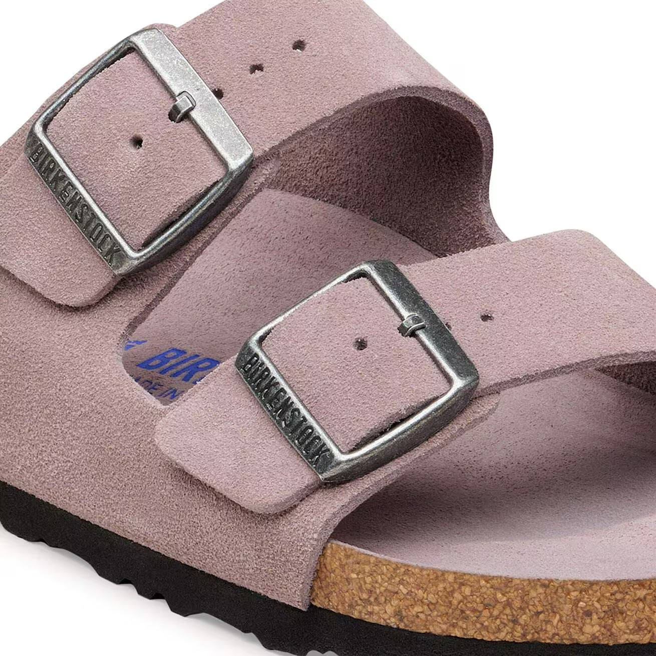 Arizona Suede Soft Footbed Sandal