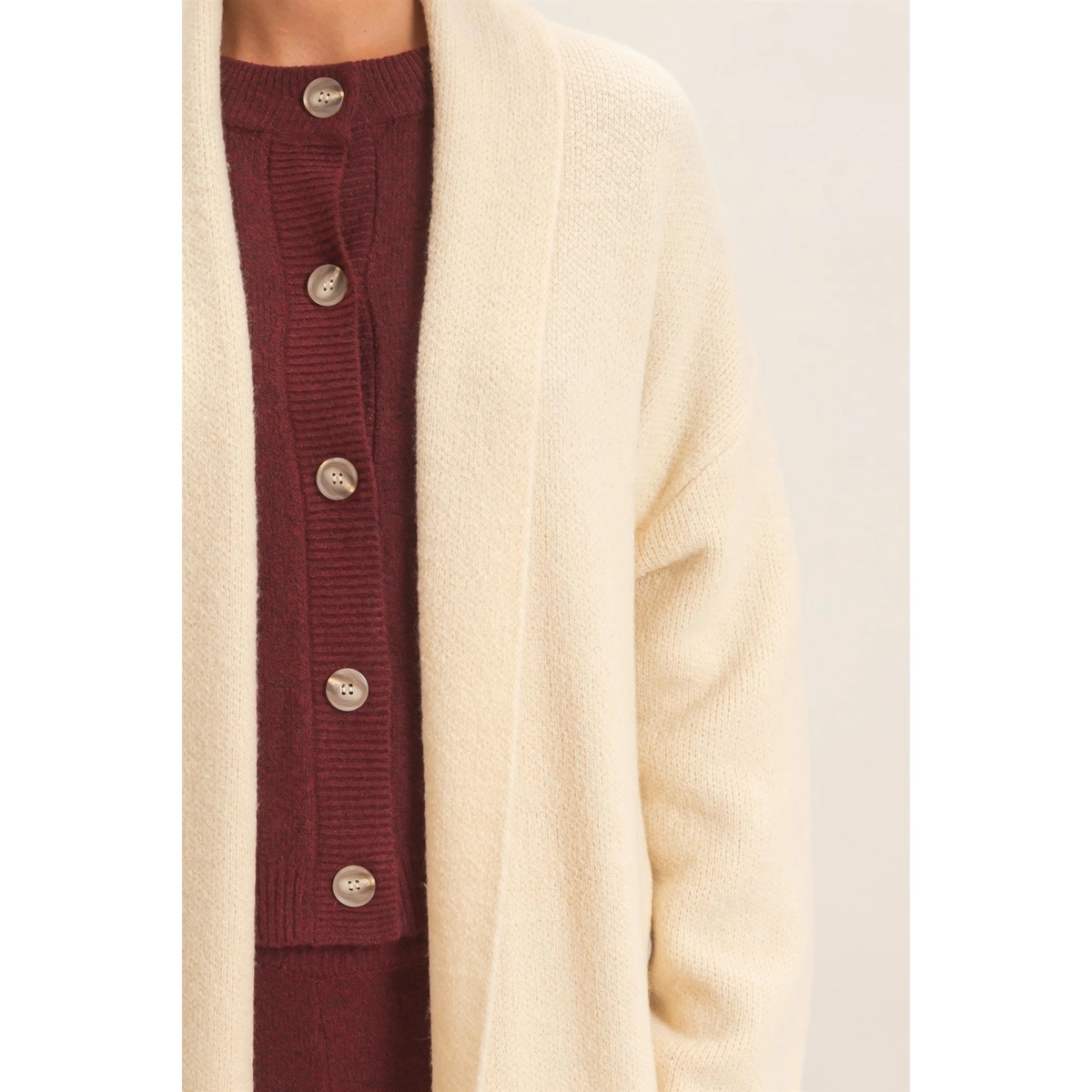 Open Duster Cardigan