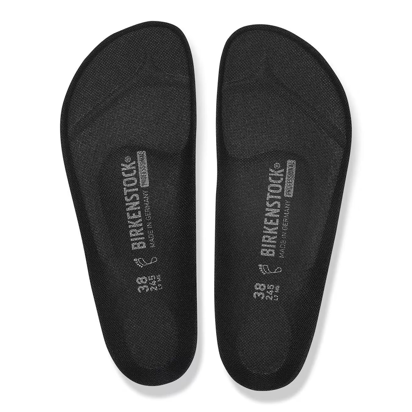 Super Birki Replacement Footbeds (Black Top Cork Bed)