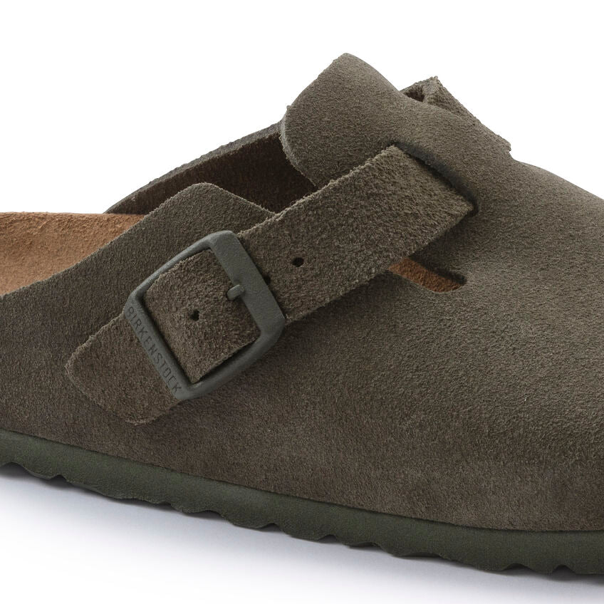 Boston Suede Clog
