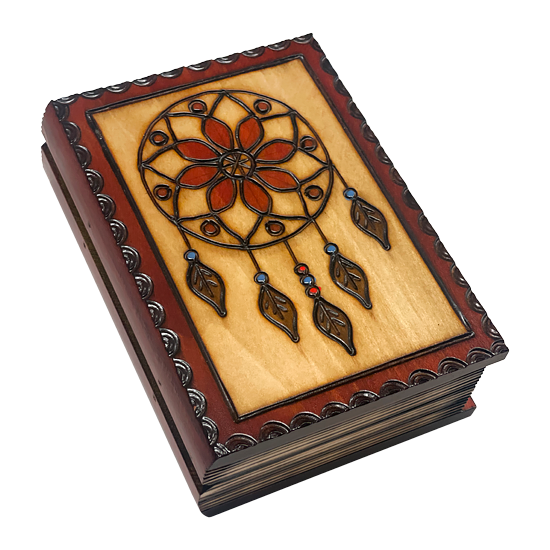 Dreamcatcher II Wood Box