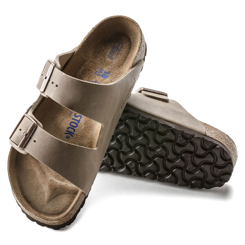 Arizona Oiled Leather Soft Footbed Sandal