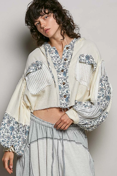 100% Cotton Placket Jacket