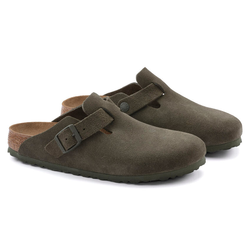 Boston Suede Clog